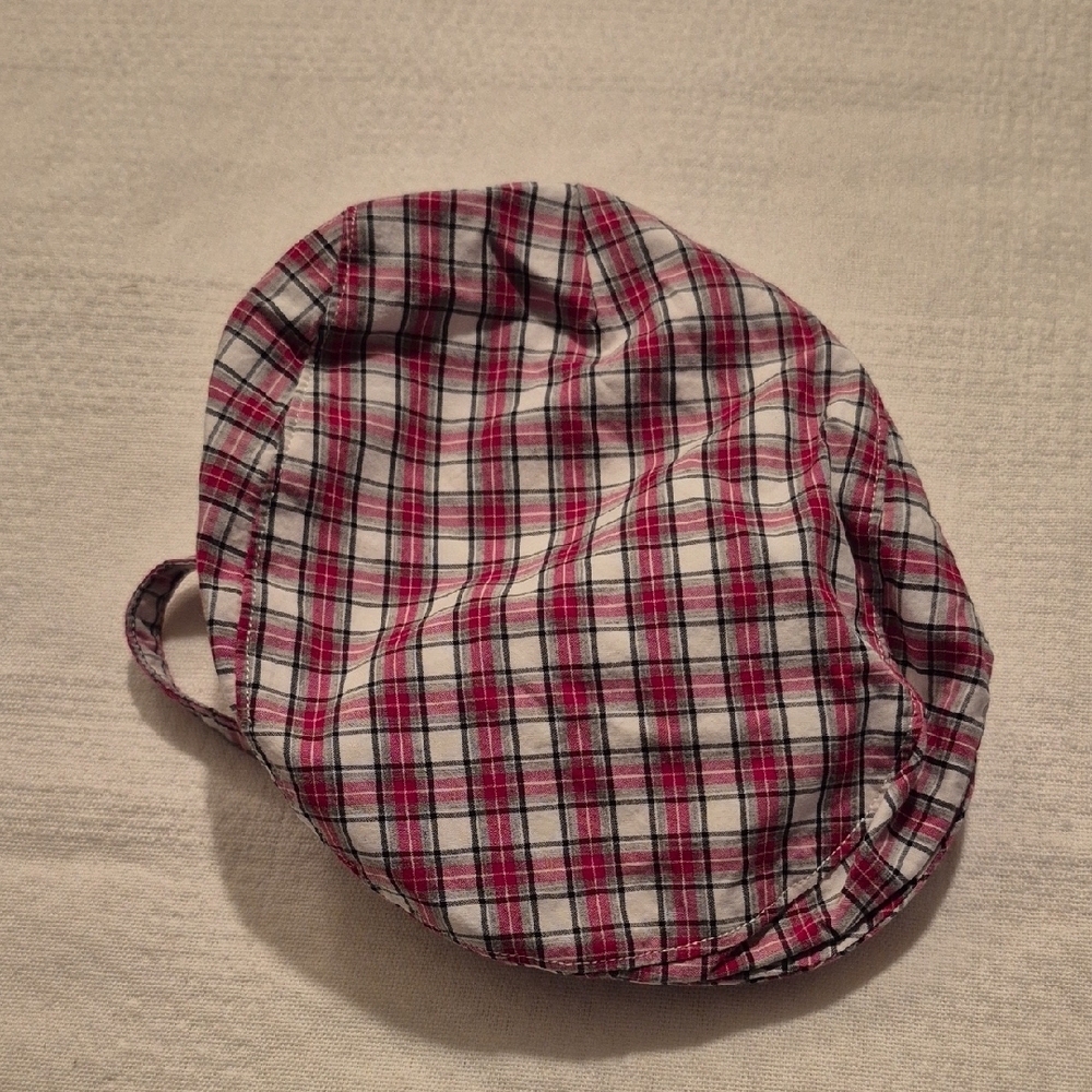 Janie and Jack boys 6 to 12 months newsboy plaid hat 2012